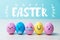 happy easter pandemic party painted egg crowd mask