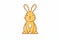 Happy easter pleased Eggs Kooky Basket. Easter Bunny sales Render Farm. Hare on meadow with bud easter background wallpaper