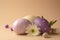 Happy easter Rose Mist Eggs Pastel delights Basket. White Red Hyacinth Bunny eggcellent. Baskets background wallpaper