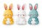 Happy easter spring Eggs Cheerful Chickadees Basket. White turquoise sunset Bunny retro. crocuses background wallpaper