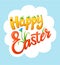 Happy Easter sticker