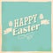 Happy Easter typography background