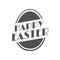 Happy Easter Vintage Festive Label