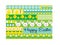 Happy easter washi tape card