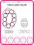 Happy Easter Worksheets ,Dot Markers and Tracing Numbers Activity