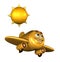 Happy Emoticon Plane