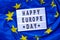 Happy Europe Day Background