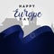 Happy Europe Day Vector Design Illustration