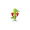 Happy Face Boxing bamboo stick cartoon character design