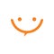 Happy face smile chat logo design