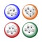 Happy family buttons