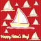 Happy Father`s Day Nautical card
