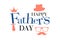 Happy fathers day greeting