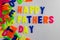 Happy Fathers Day Letter Magnets