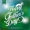 Happy fathers day vintage retro type font