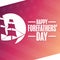 Happy Forefathers Day. Holiday concept. Template for background, banner, card, poster with text inscription. Vector