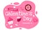 Happy Galentine\\\'s Day Vector Illustration on February 13th with Celebrating Women Friendship for Their Freedom
