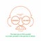 Happy gandhi jayanti creative banner vector illustration