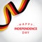 Happy Germany Independent Day Vector Template Design Illustration