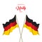Happy Germany Unity Day Vector Template Design Illustration