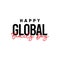 Happy Global Family Day Celebration Vector Template Design Illustration