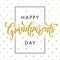 Happy Grandparents Day greeting card