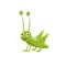 Happy Grasshopper Icon