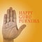 Happy guru purnima concept