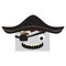 Happy halloween cartoon pirate avatar