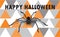 Happy Halloween - color background invitation