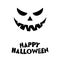 Happy halloween Pumkin illustration on white background