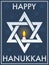 Happy Hanukkah Star Of David