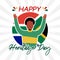 Happy Heritage Day South Africa Vector Illustration