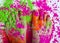 Happy Holi Festival! Holi Celebration Party - female feet colored Multicolor Paint