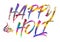 HAPPY HOLI, HOLI SPLASH holi celebration colourful india illustration