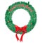 Happy Holidays Wreath