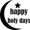 happy holy days jpg image with svg vector cut file for cricut and silhouette