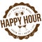 Happy hour stamp EPS 10 vector