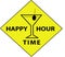 Happy Hour Time (Sign)
