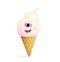 Happy Ice cream Monster Character Design for Kids