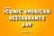 Happy Iconic American Restaurants Day, holidays month of august , Empty space for text, vector design