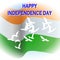 Happy Indepence Day - Bharat - India - tricolor - Orange - Green - White - Blue - Birds