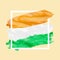 Happy independence day 15th august india flag