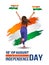 Happy independence day americahappy Independence day 15 th august Happy independence day of India , girl running with Indian flag.