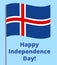 Happy Independence day of Iceland