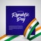 Happy India Republic Day Vector Design Illustration