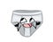 Happy  internet meme illustration of men underwear boxers