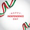 Happy Italy Independent Day Vector Template Design Illustration