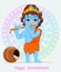 Happy Janmashtami. Celebrating birth of Krishna.