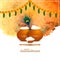 Happy Janmashtami Indian festival stylish background